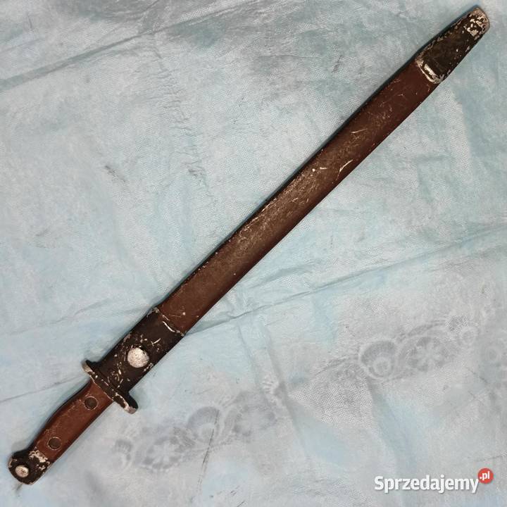 Rekwizyt bagnet Angielski 1907 z Łódzkiej łódzkie Łódź