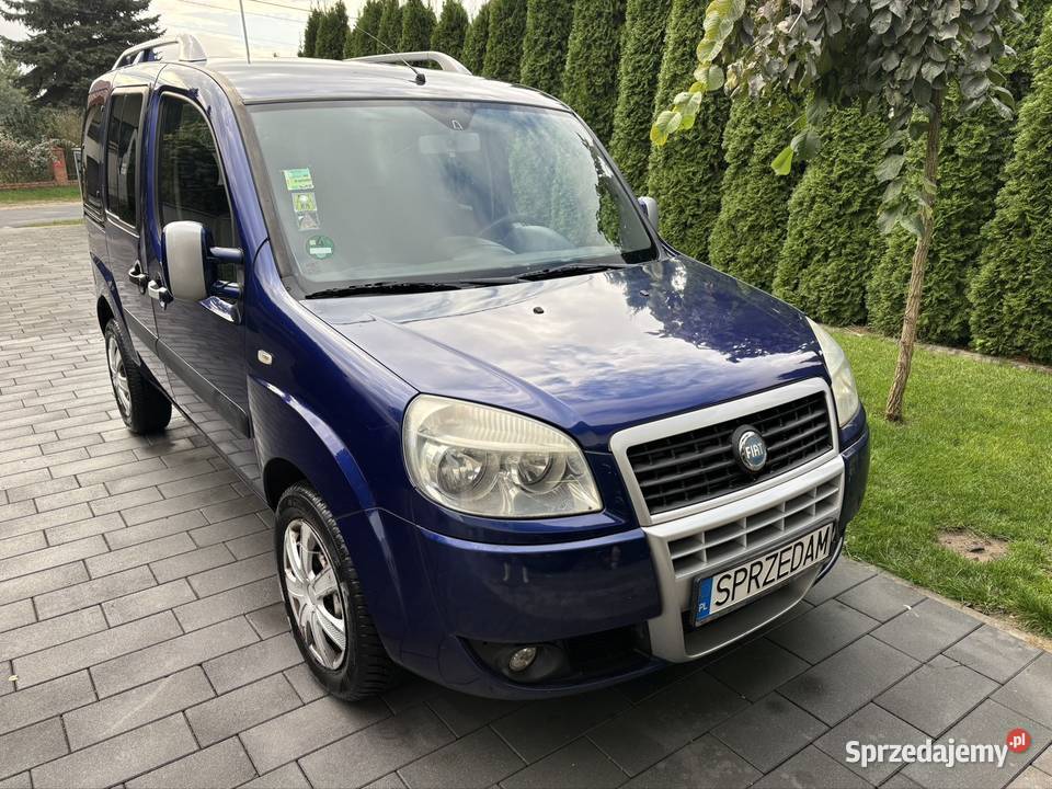 Fiat Doblo 14 benzyna 2008r benzyna łódzkie Rzechta