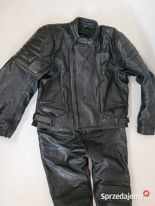 Komplet skórzany na motor Duży 3XL Białogard sprzedam