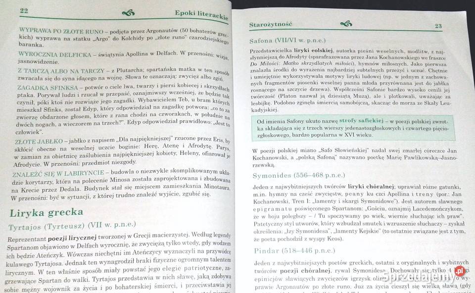Epoki literackie Joanna LupasRutkowska Chełm