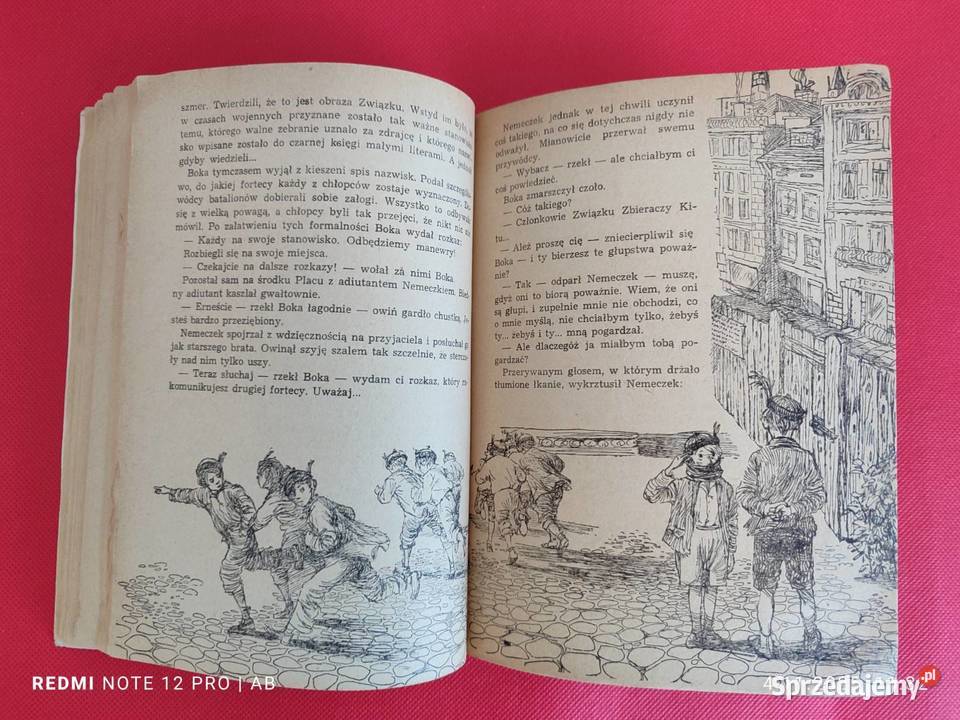 Chłopcy z Placu Broni Ferenc Molnar wyd z 1974 r