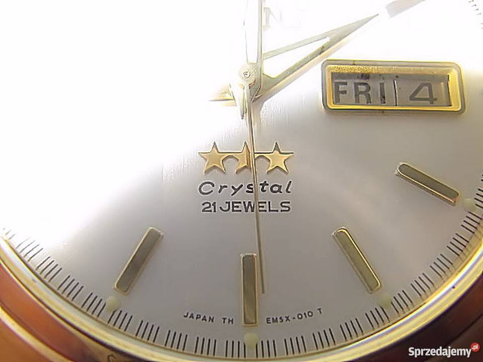 ZegarZegarek Orient crystal 21 automatic Japan Zegarki