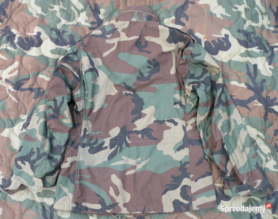 Kurtka m65 woodland medium regular 84ralpha dolnośląskie Wrocław sprzedam
