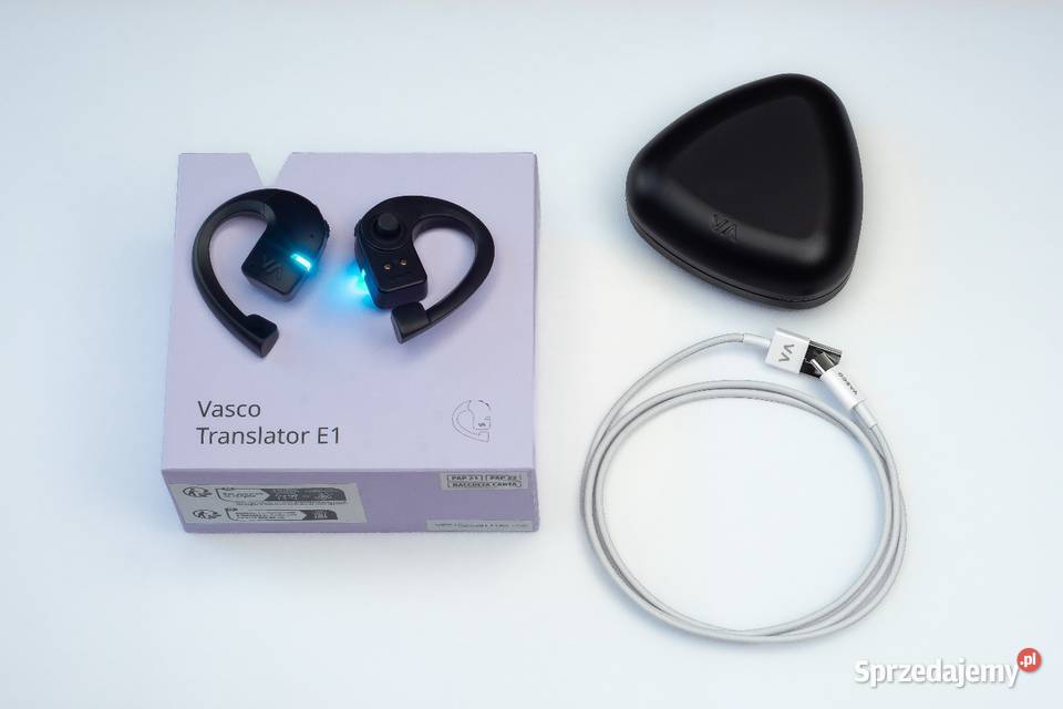 NOWE słuchawki Vasco Translator E1 Zwoleń