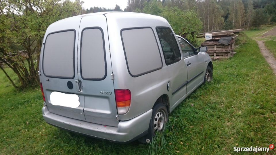 Vw caddy w całosci na części 90KM pomorskie Stara Kiszewa