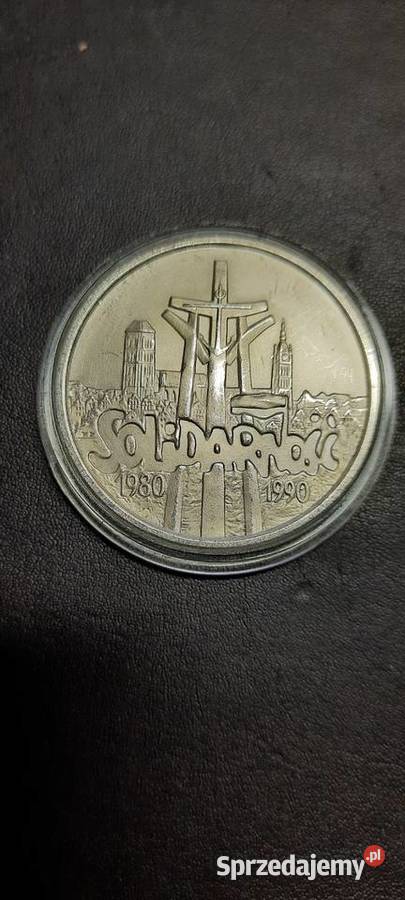 MONETA 100000 złotych 1990 typ B Solidarność 451 Warszawa