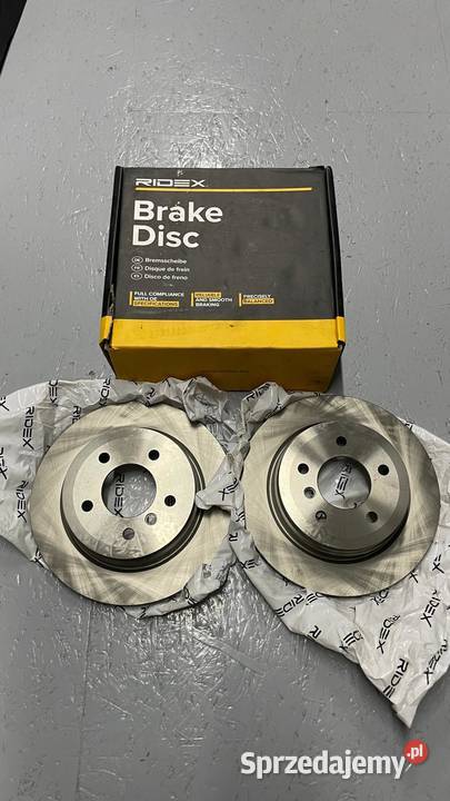 Komplet x2 Tarcze Hamulcowe Tył 300 BMW 1 E81 Kraków sprzedam