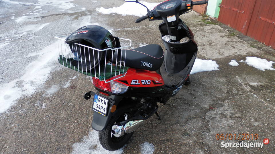 Skuter ZIPP CY50T6 1900km Kwidzyn