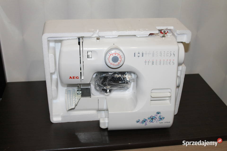 Nowa Maszyna do Szycia AEG NM 376B 24 MIESIĄCE Maszewo sprzedam