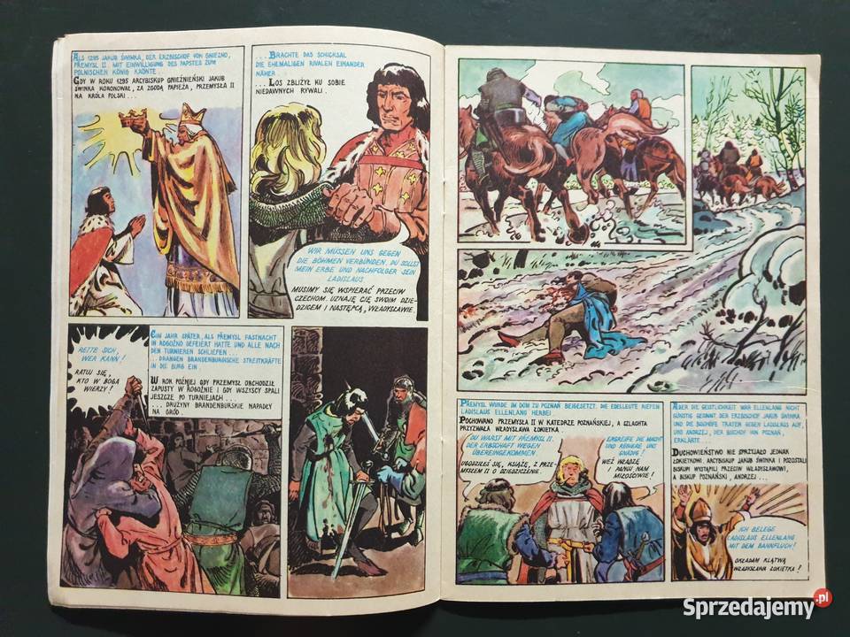 Władysław Łokietek Ladislaus Ellenlang komiks Gdynia