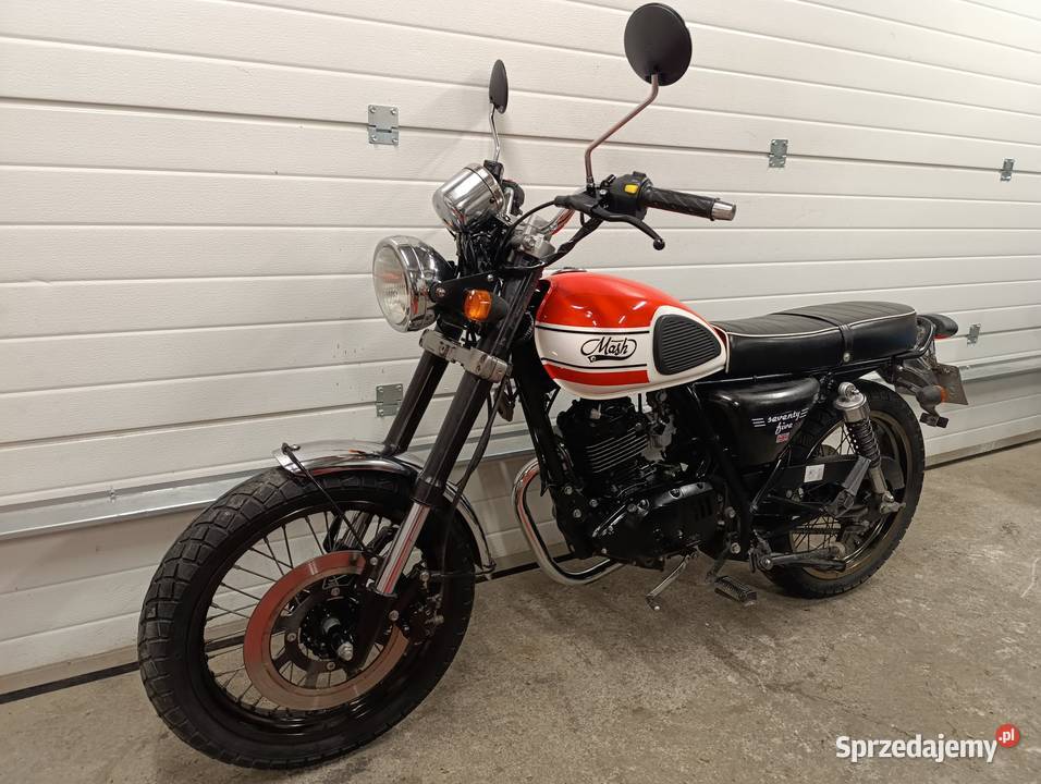 MASH Seventyfive 125ccm na kat B transport RATY 15200km Grójec sprzedam