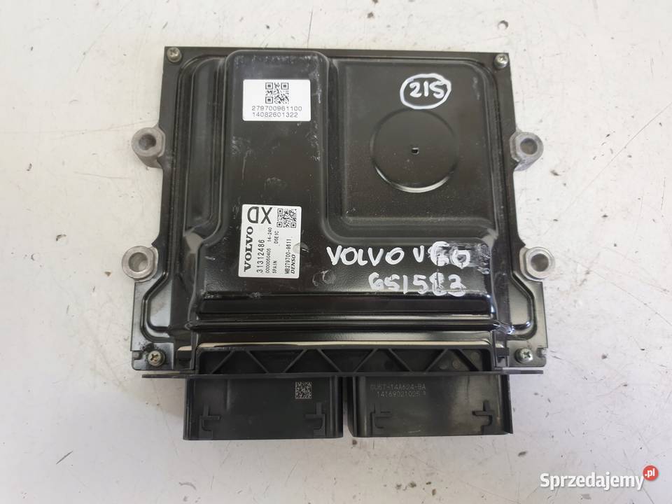 Volvo V40 II 20 D STEROWNIK SILNIKA komputer Komputery Chełm