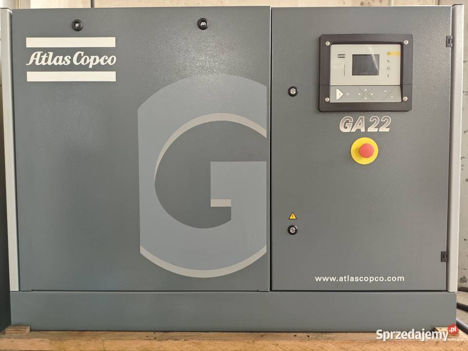 Sprężarka śrubowa Atlas Copco GA22 do Środa Wielkopolska sprzedam