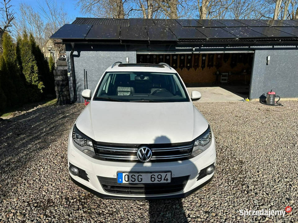 Volkswagen Tiguan 20tsi 4Motion Highline wersja wspomaganie kierownicy Gdańsk