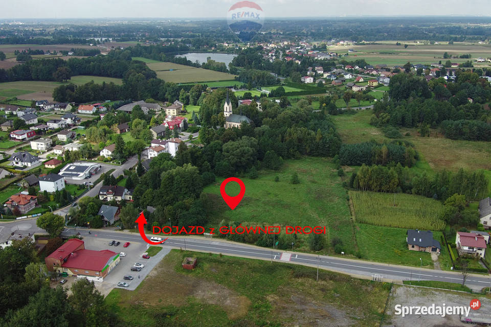 Działka usługowa zjazdu z S1 Dankowice Sprzedaż