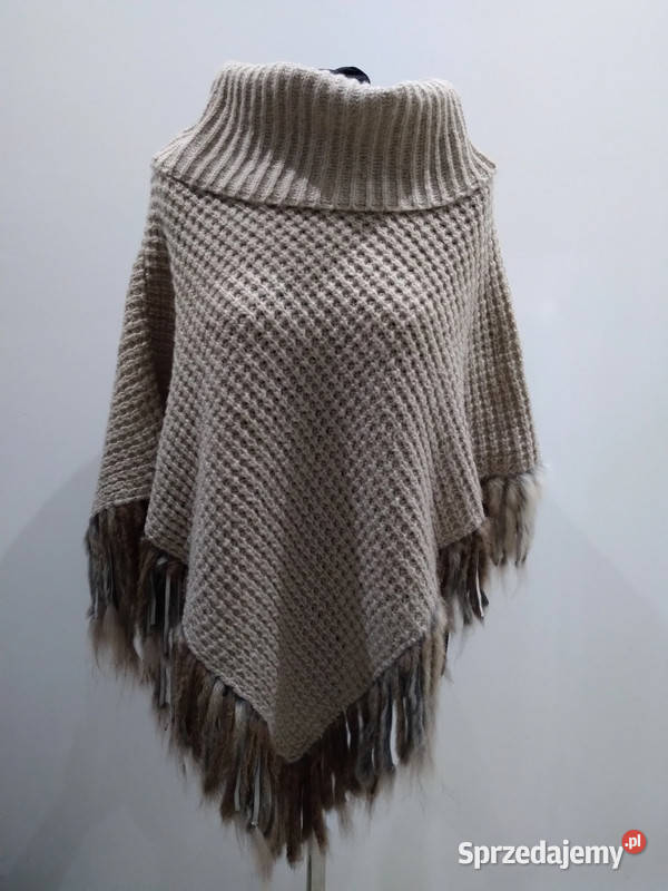 Śliczne ponczopeleryna ARMA Collection rozmiar