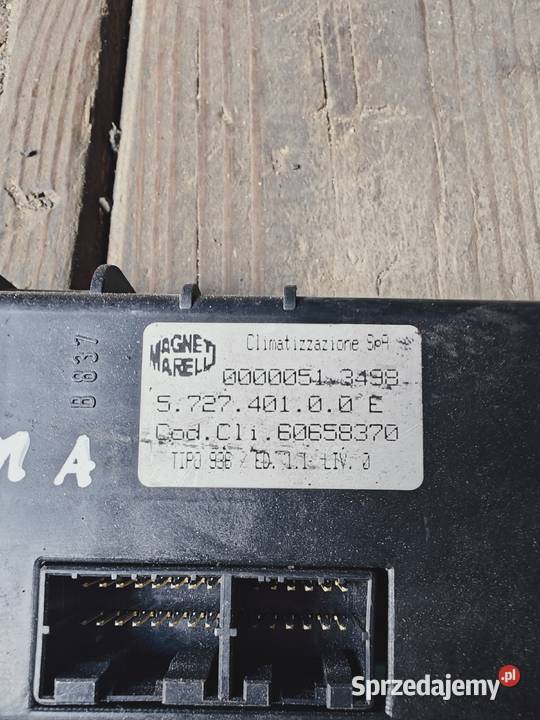 Komputer klimatyzacji Alfa Romeo 166 Komputery Łagów