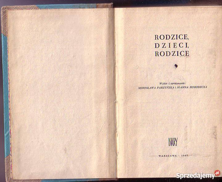 9384 RODZICE DZIECI RODZICE WYBÓR MIROSŁAWA Czyrna