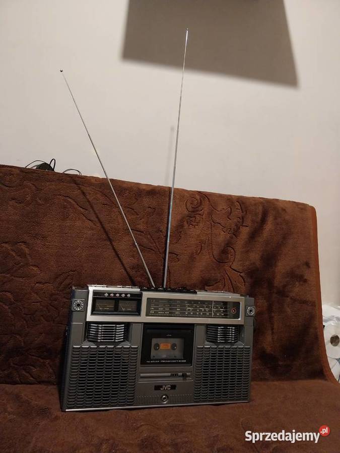Radiomagnetofon boombox JVC śliczny Lubartów sprzedam