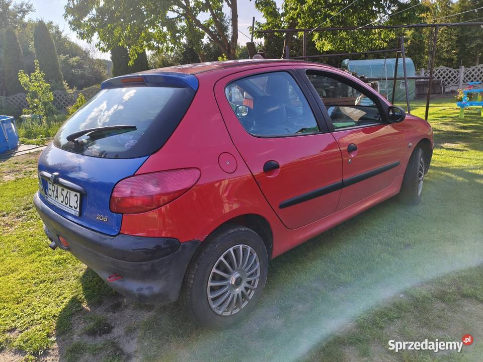 Peugeot 206 11 2000r Radomsko