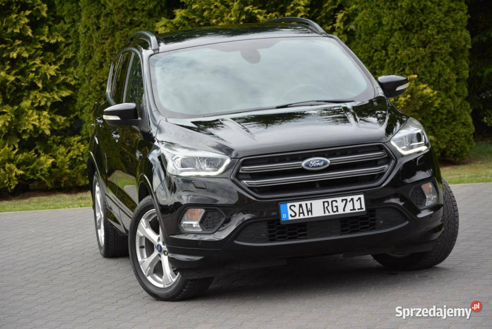 Ford Kuga STLine SYNC3 Radar Navi Skóry Ledy Ostrów Mazowiecka sprzedam