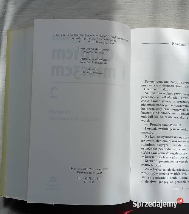 Henryk Sienkiewicz Ogniem i mieczem Świat Koźminek
