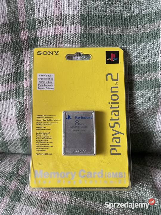 Karta pamięci Sony playstation2 8MB małopolskie Kraków