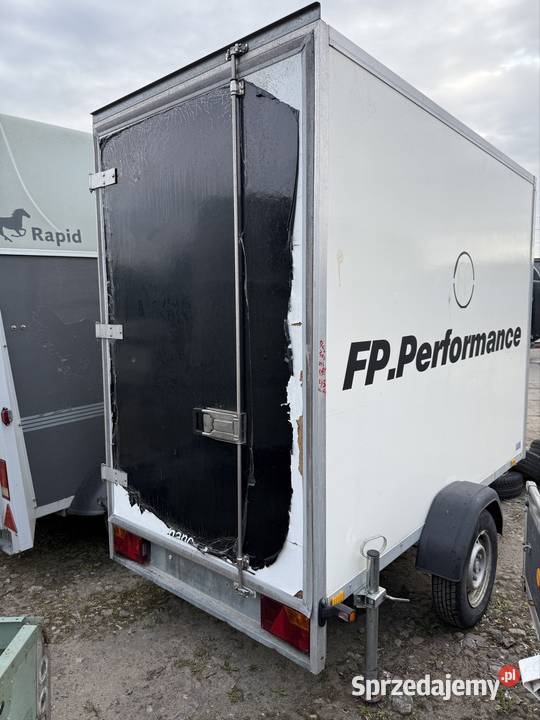 Przyczepa lekka wm 126x250m towarowe Solnica