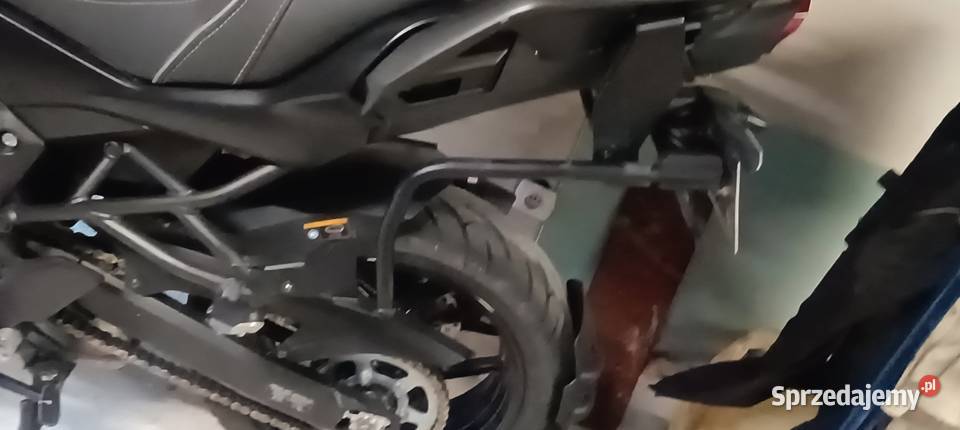 Kufry shad 35l że stelażem pod Kawasaki versys