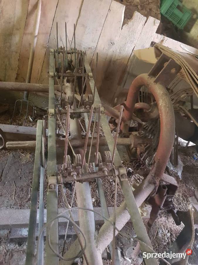 Przewracarka zgrabiarka do siana nieuszkodzony Zgrabiarki i przetrząsacze podkarpackie Rzeszów