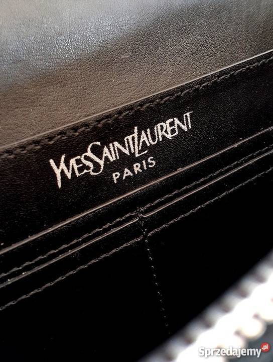 YSL TOREBKA YVES SAINT LAURENT ŁAŃCUSZEK CZARNA Bydgoszcz