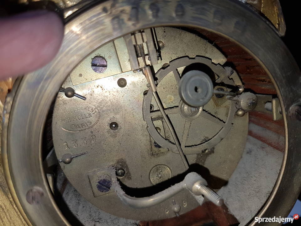 Zegary kominkowe Francja Okazja świętokrzyskie Słupia