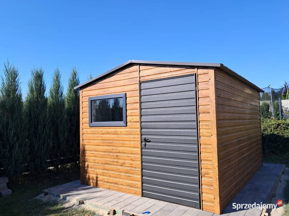 Garaż Blaszany 3x3 Garaże Blaszane Domki