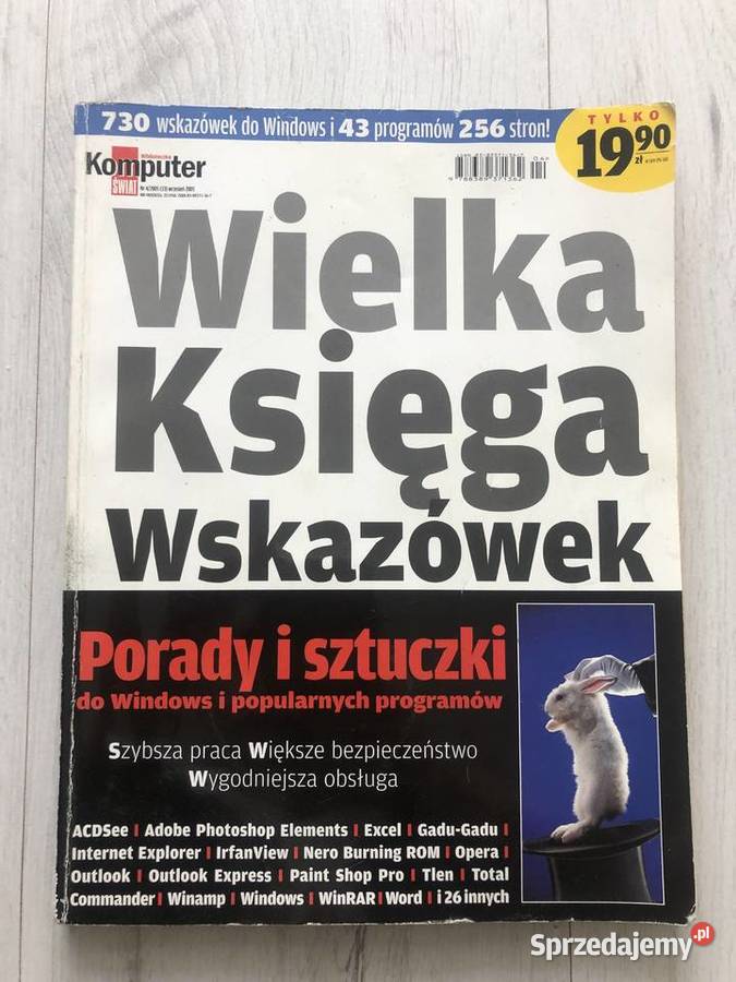Komputer świat Wielka księga wskazówek informatyka książka