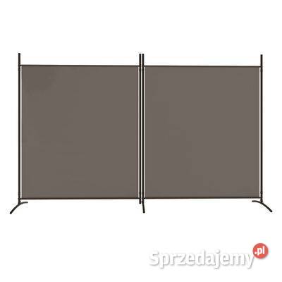 vidaXL Parawan 2panelowy antracytowy 348 x 180 Warszawa