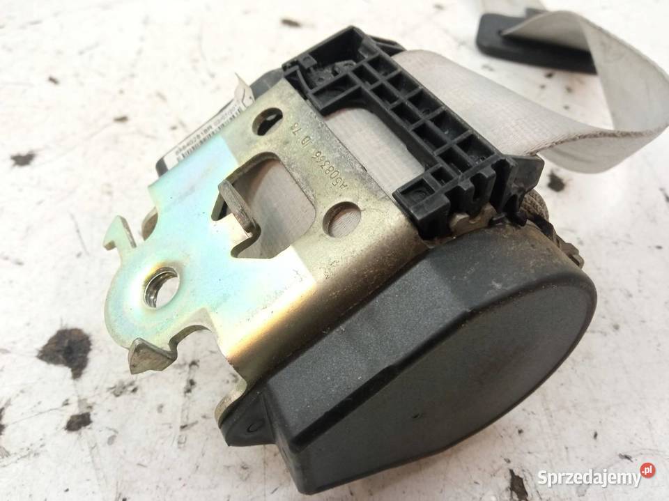 PAS BEZPIECZEŃSTWA PRAWY LEWY TYŁ III RZĄD KPL Rok produkcji 2012