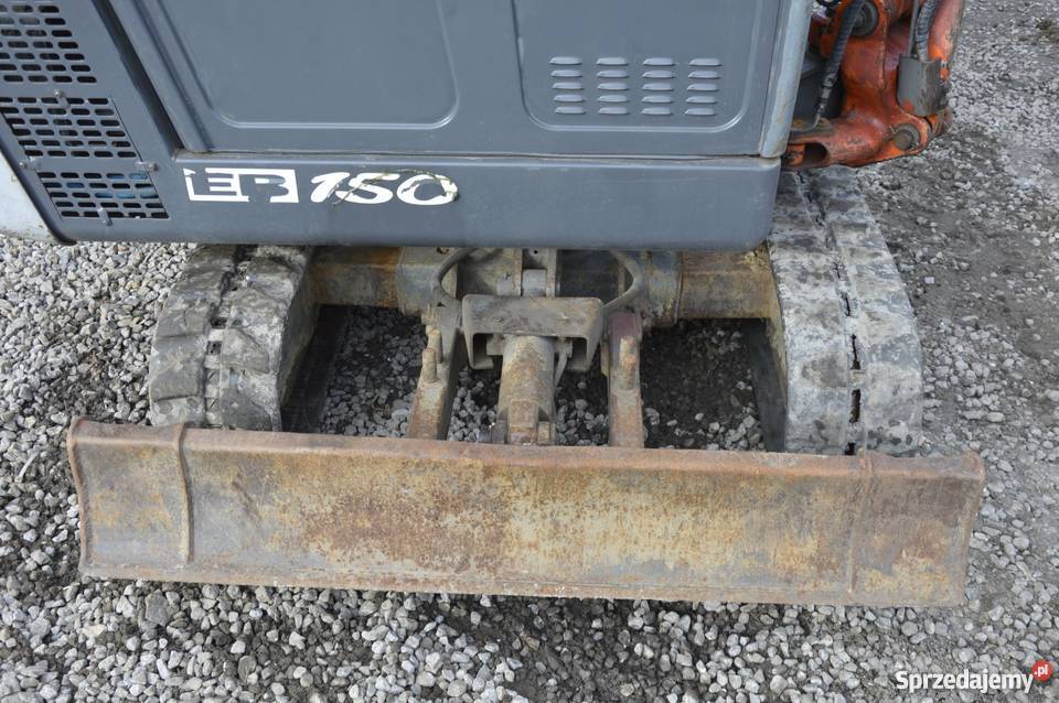 Minikoparka mini koparka PELJOB EB150 BRUTTO 98r Złoczew