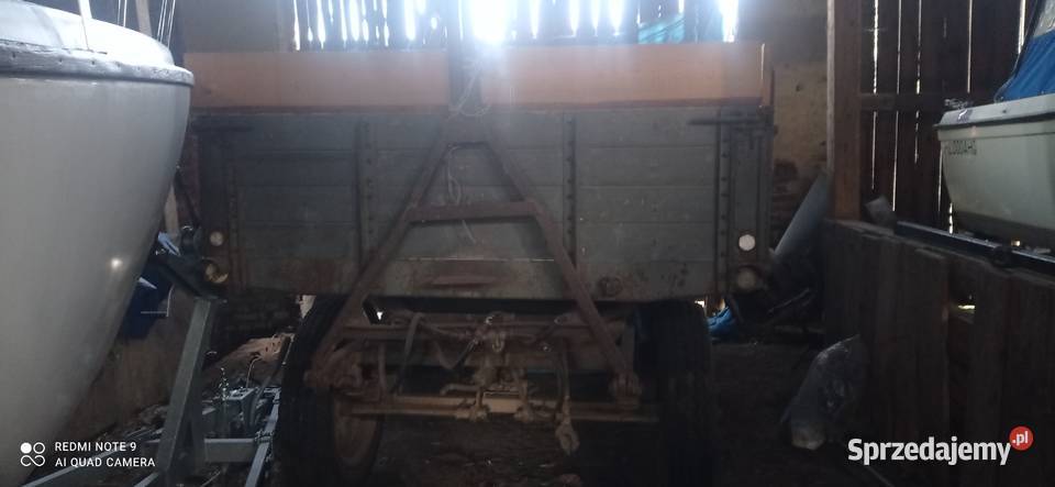 Przyczepa rolnicza Sanok 35 t Przyczepy rolnicze Nysa