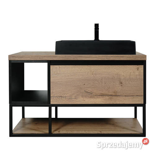 Szafka pod umywalkę 1001sk z blatem wisząca loft Biłgoraj