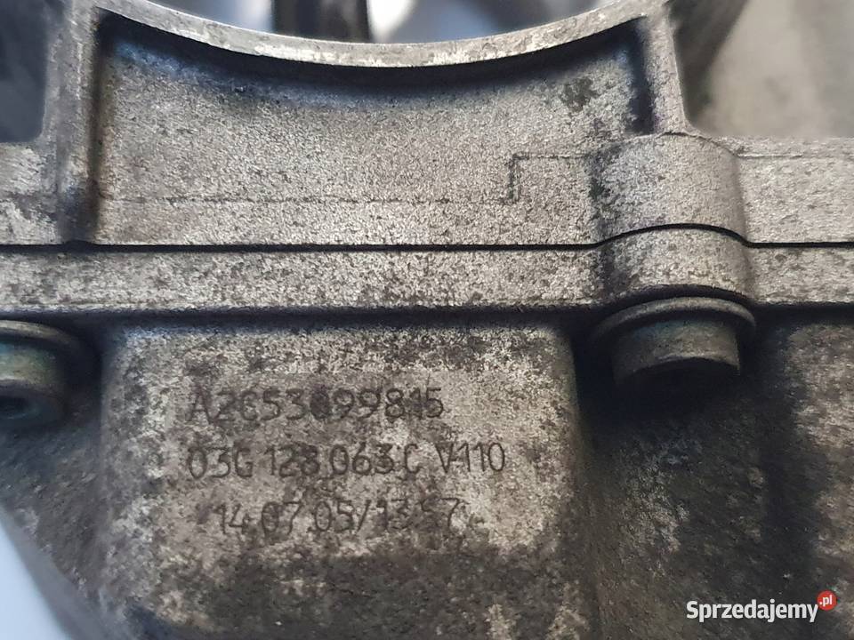 PRZEPUSTNICA VW Golf V Passat B6 19 TDI Chełm