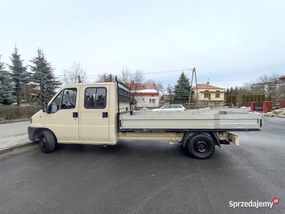 Peugeot Boxer 25 D dubel kabina Paka 36 m Jarosław