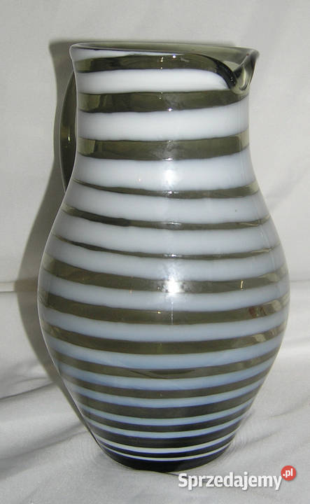 dzbanek vintage szklanyD 20 Porcelana i szkło Bartków