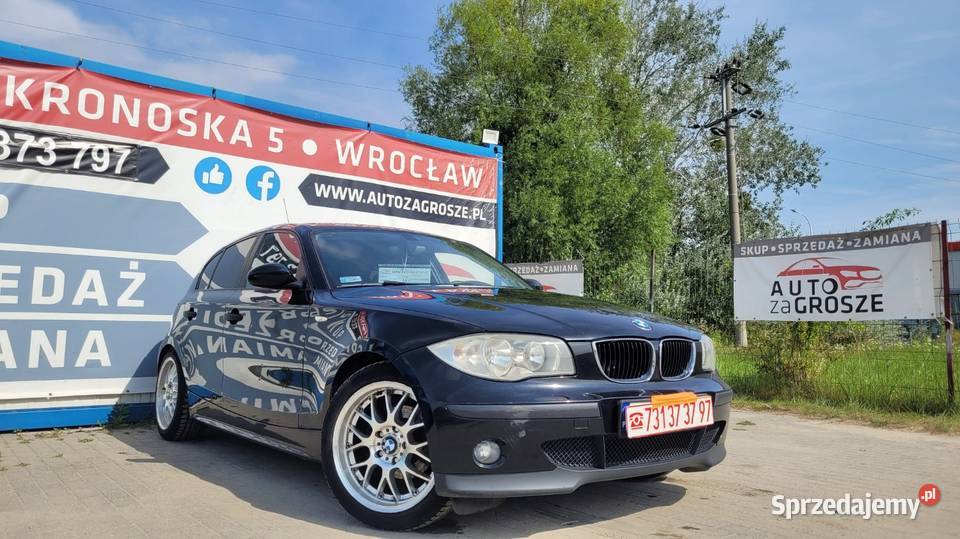 BMW 116i 16 Benzyna 5DRZWI Klimatyzacja Zamiana Seria 1 Wrocław