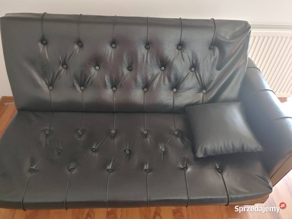 Komplet wypoczynkowy skóropodobny 200cm