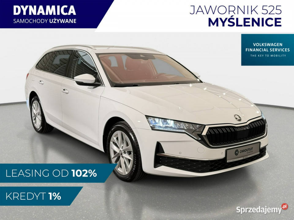 koda Octavia VAT 23 Combi Selection 15TSI mHEV podgrzewane fotele Octavia Myślenice sprzedam