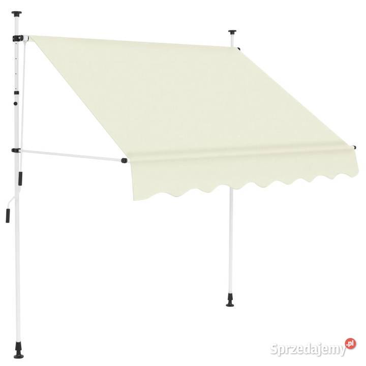 Markiza zwijana ręcznie 200 kremowa143694 Markizy i przedsionki Warszawa