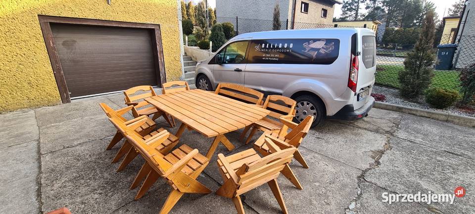 MEBLE OGRODOWE DREWNIANE śląskie Rydułtowy