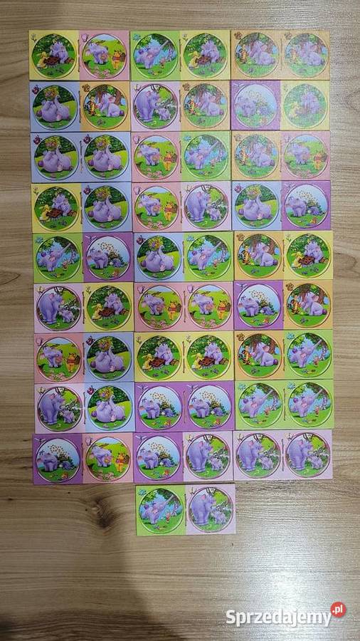 Kubuś Puchatek 2w1 puzzle i domino Puzzle