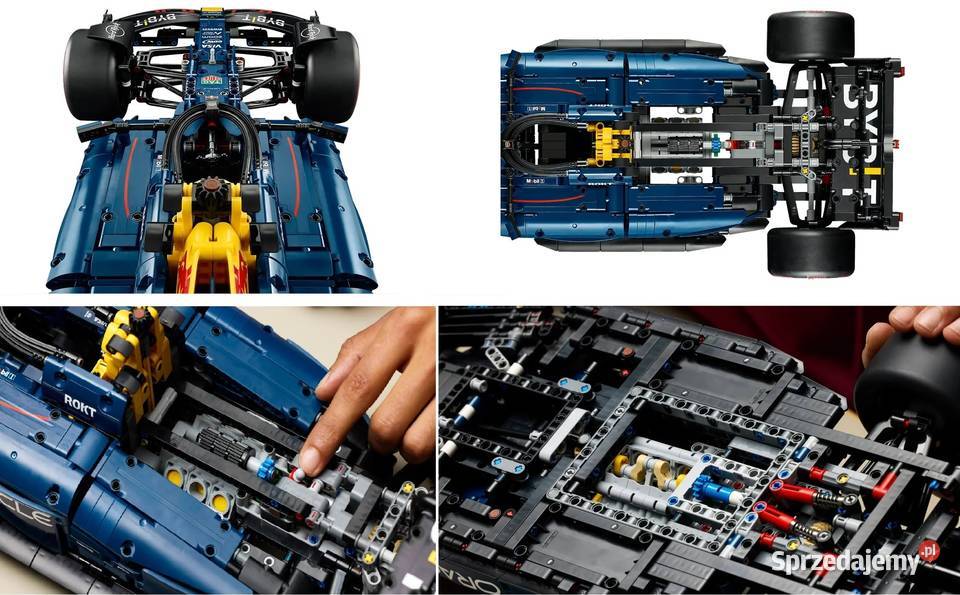 F1 Oracle Red Bull Racing RB20 1639 elementów małopolskie Chrzanów