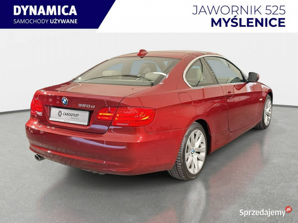 BMW 320 VAT 23 d Coupe 20 184 automat 2010 r wspomaganie kierownicy BMW małopolskie Myślenice